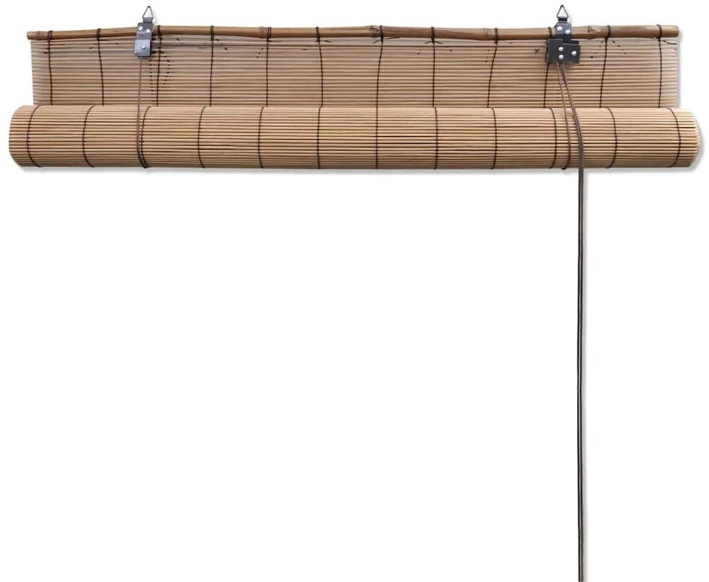 Roletas, rudos spalvos, 120x220cm, bambukas