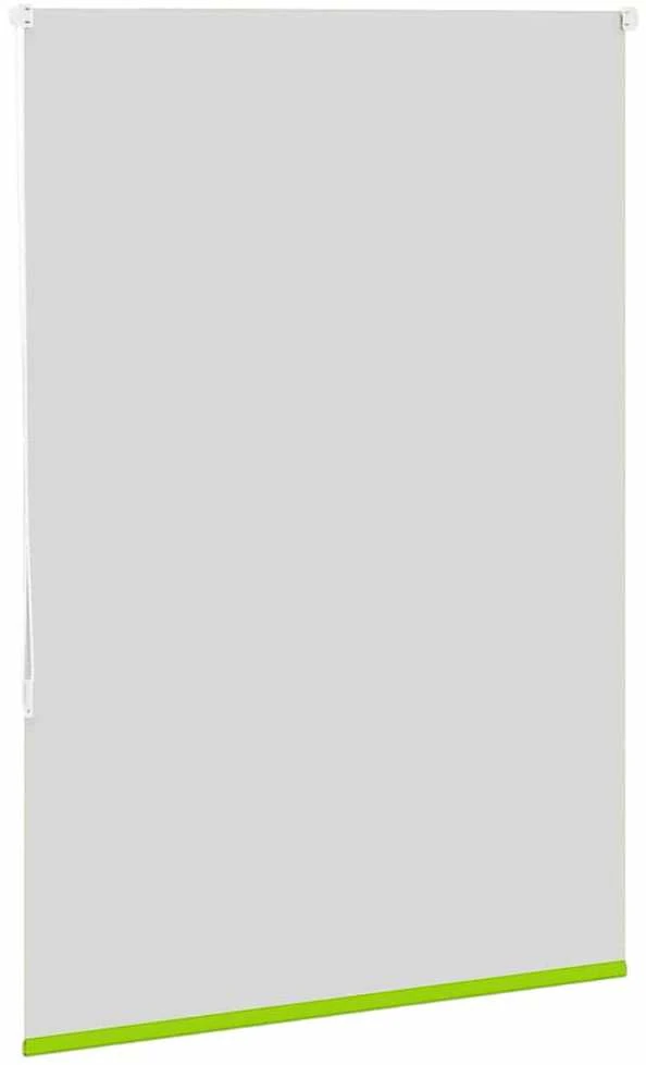 roletas smėlio lapai žali 115x150 cm audinio plotis 110,7 cm