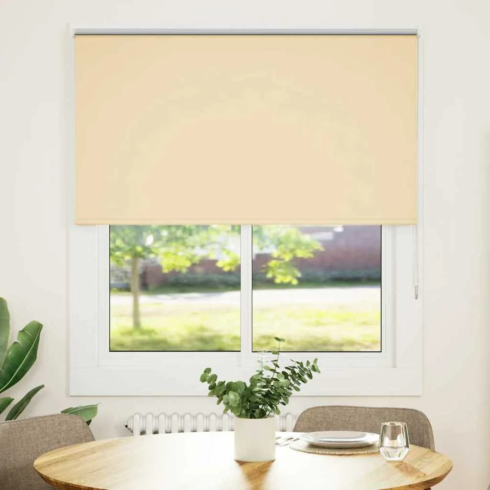 roletas smėlio spalvos 140x150 cm audinio plotis 136,6 cm