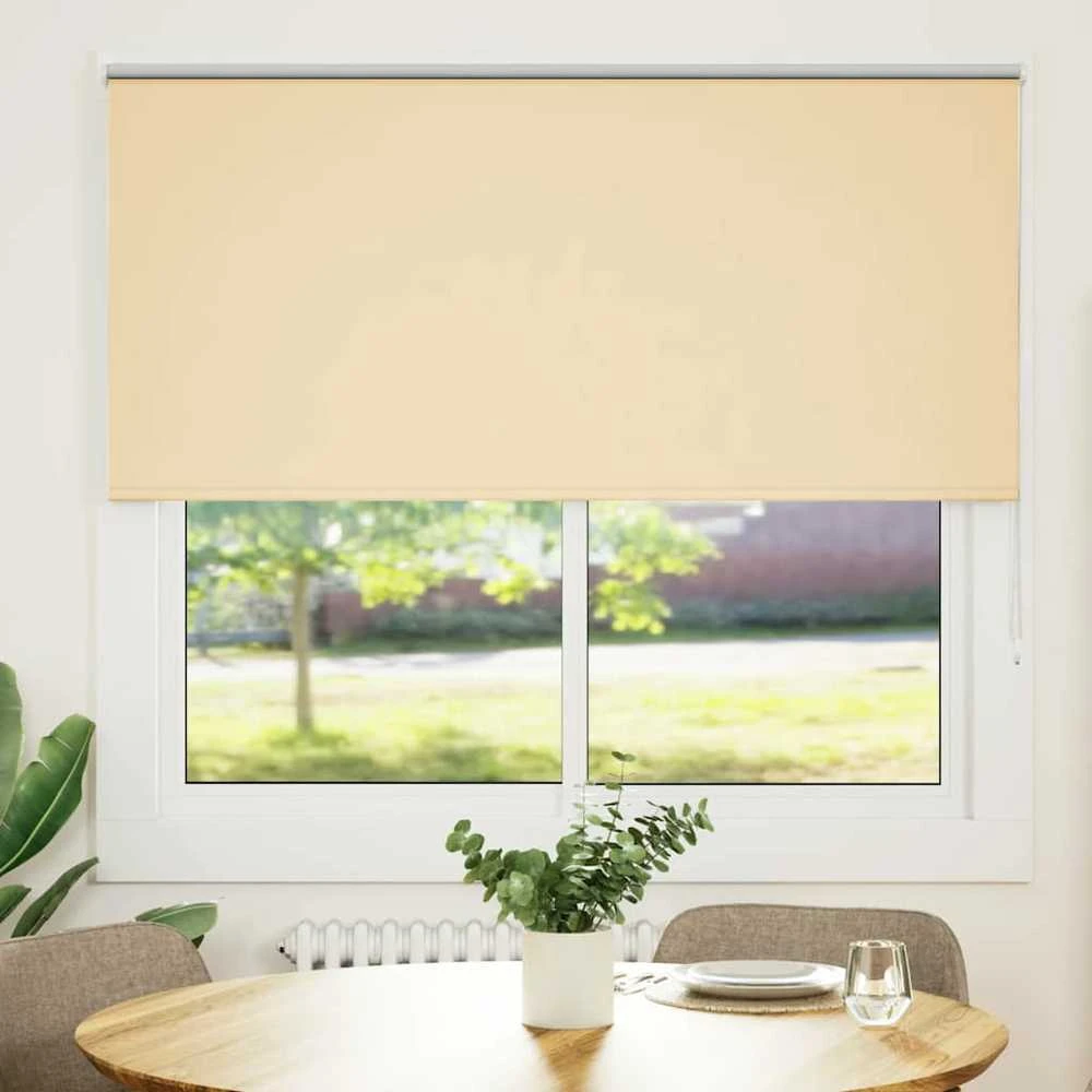 roletas smėlio spalvos 155x150 cm audinio plotis 151,6 cm