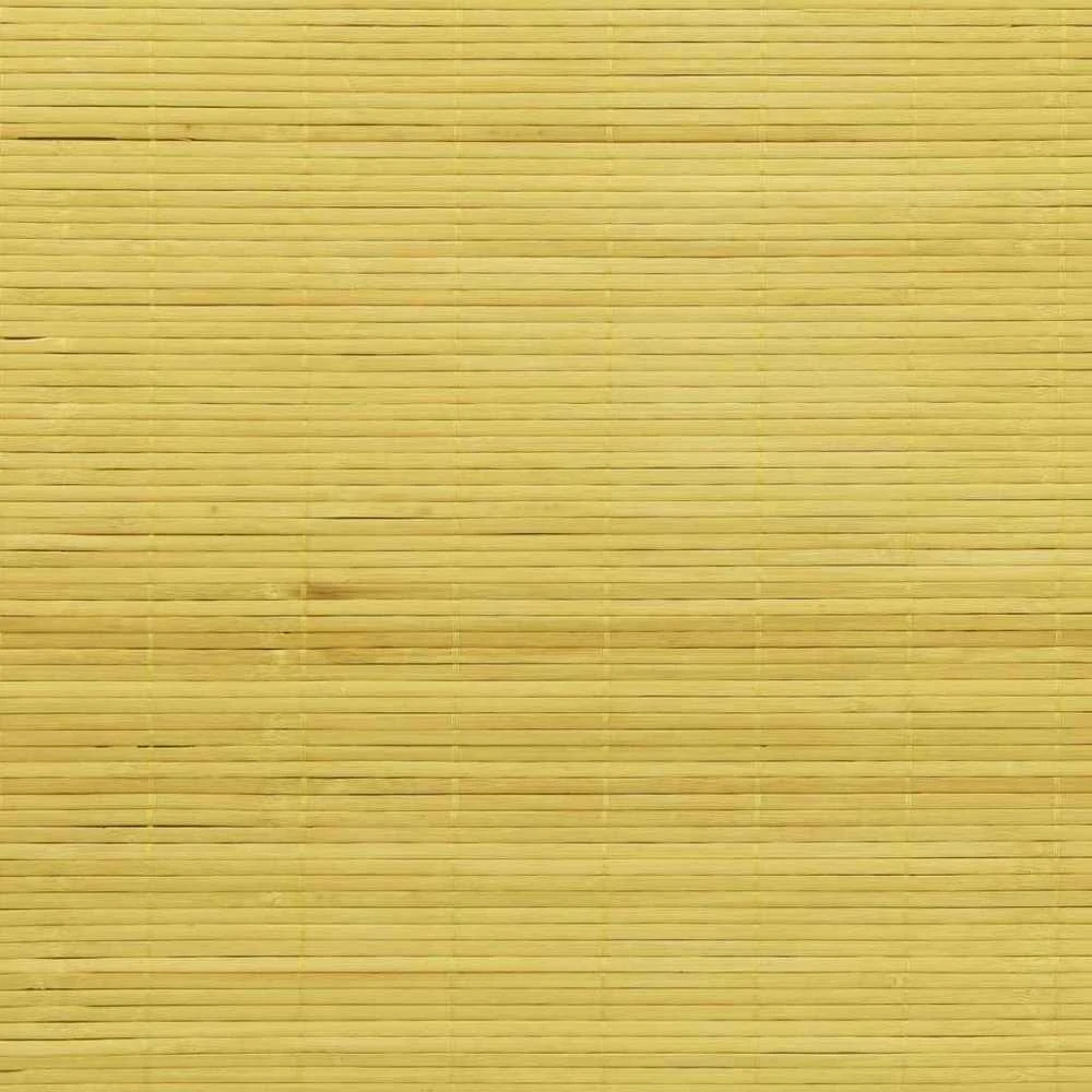 Roletas Geltona 80 x 160 cm Bambukas