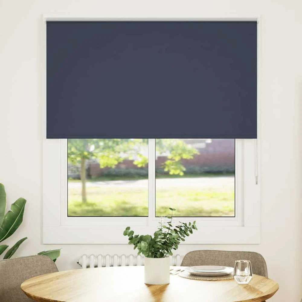 roletas tamsiai mėlynos 120x150 cm audinio plotis 116,6 cm