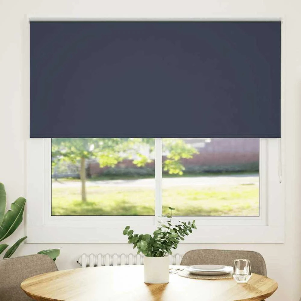 roletas tamsiai mėlynos 150x150 cm audinio plotis 146,6 cm