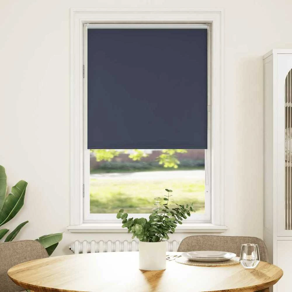roletas tamsiai mėlynos 80x175 cm audinio plotis 75,7 cm