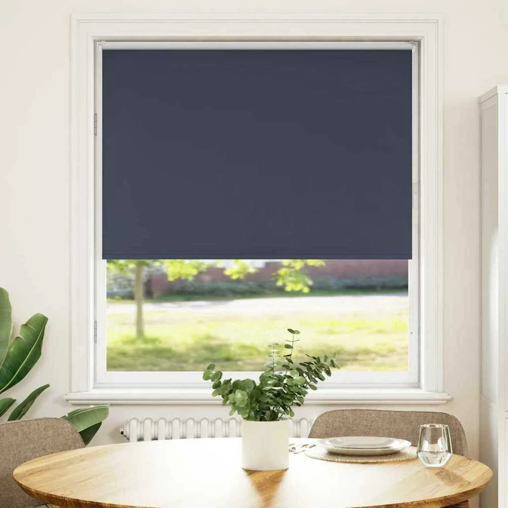 roletas tamsiai mėlynos 95x150 cm audinio plotis 90,7 cm