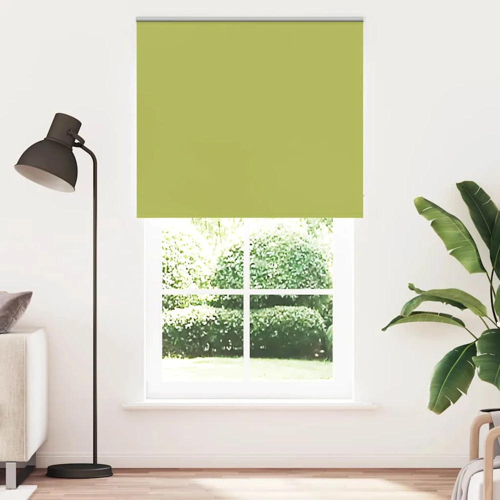 Roletas, tamsinantys lapai, žalias, 140x230 cm, audinys, plotis 136,6 cm, poliesteris