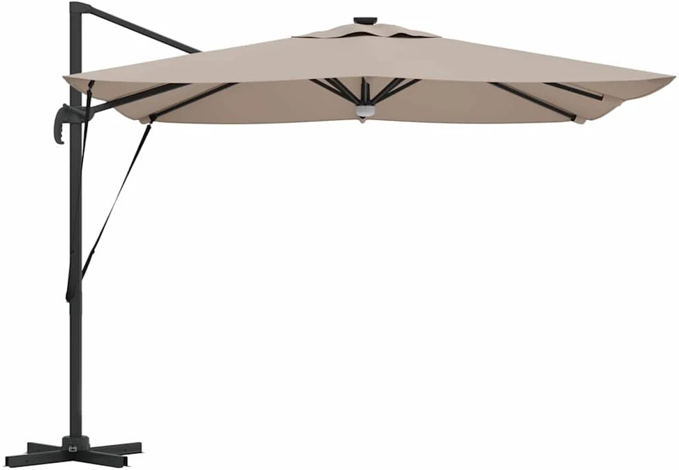 Roma Parasol 286 x 284 x 270 cm Aliuminis ir poliesteris