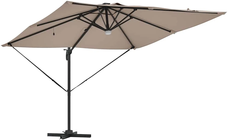 Roma Parasol 286 x 284 x 270 cm Aliuminis ir poliesteris