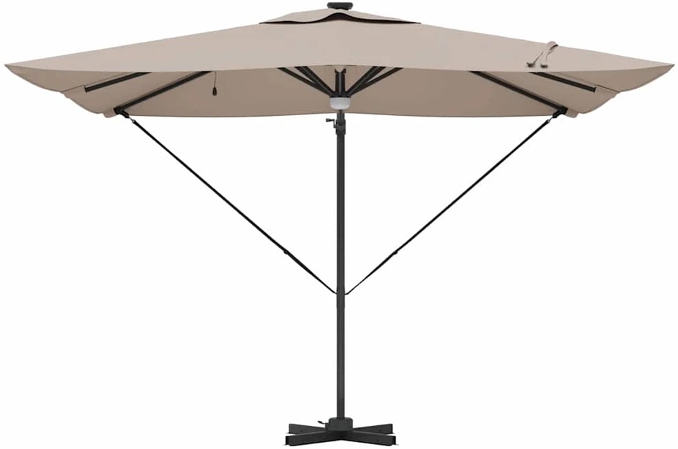 Roma Parasol 286 x 284 x 270 cm Aliuminis ir poliesteris