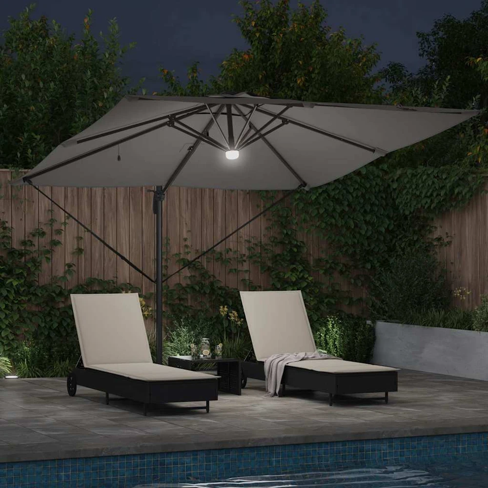 Roma Parasol Antracitas 286 x 284 x 270 cm
