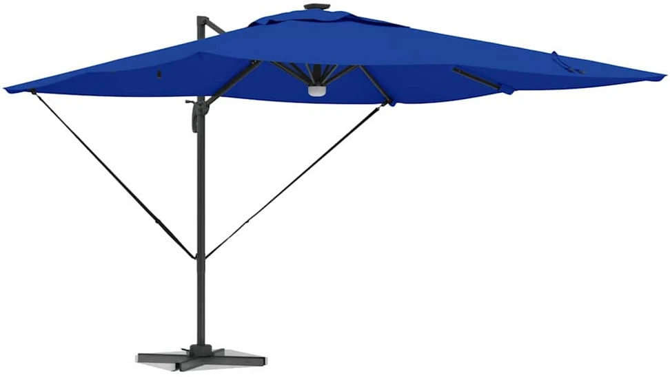 Roma Parasol Mėlyna 286 x 284 x 270 cm Aliuminis ir poliesteris