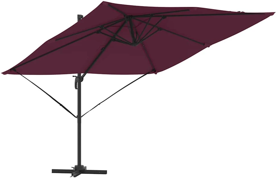 Roma Parasol Raudona 286 x 284 x 265 cm