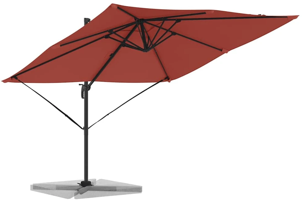 Roma Parasol Stačiakampio 286 x 284 x 265 cm