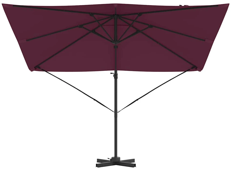 Roma Parasol Raudona 286 x 284 x 265 cm