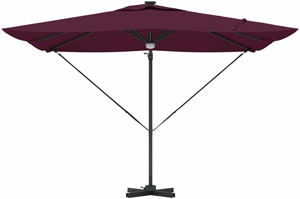 Roma Parasol Raudona 286 x 284 x 270 cm