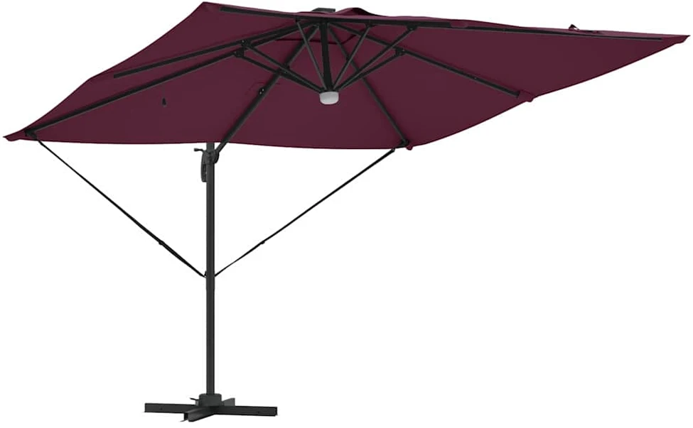 Roma Parasol Raudona 286 x 284 x 270 cm