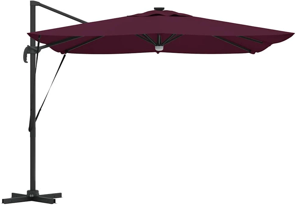 Roma Parasol Raudona 286 x 284 x 270 cm