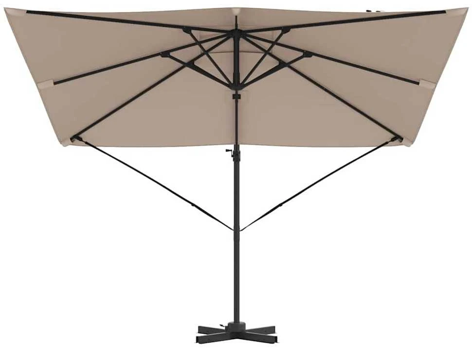 Roma Parasol 286 x 284 x 265 cm Aliuminis ir poliesteris