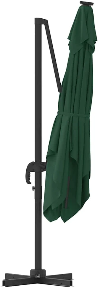 Roma Parasol Žalia 286 x 284 x 265 cm Aliuminis ir poliesteris