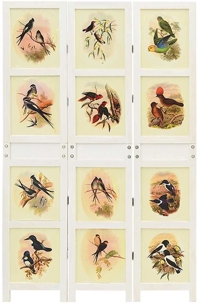 Romdivider Panel Balta 106 x 165 cm MDF plokštė