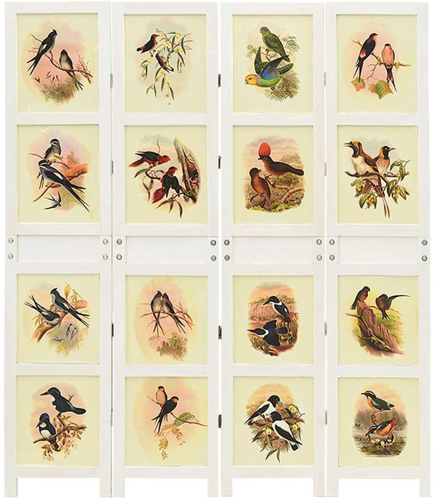 Romdivider Panel Balta 141,5 x 165 cm MDF plokštė