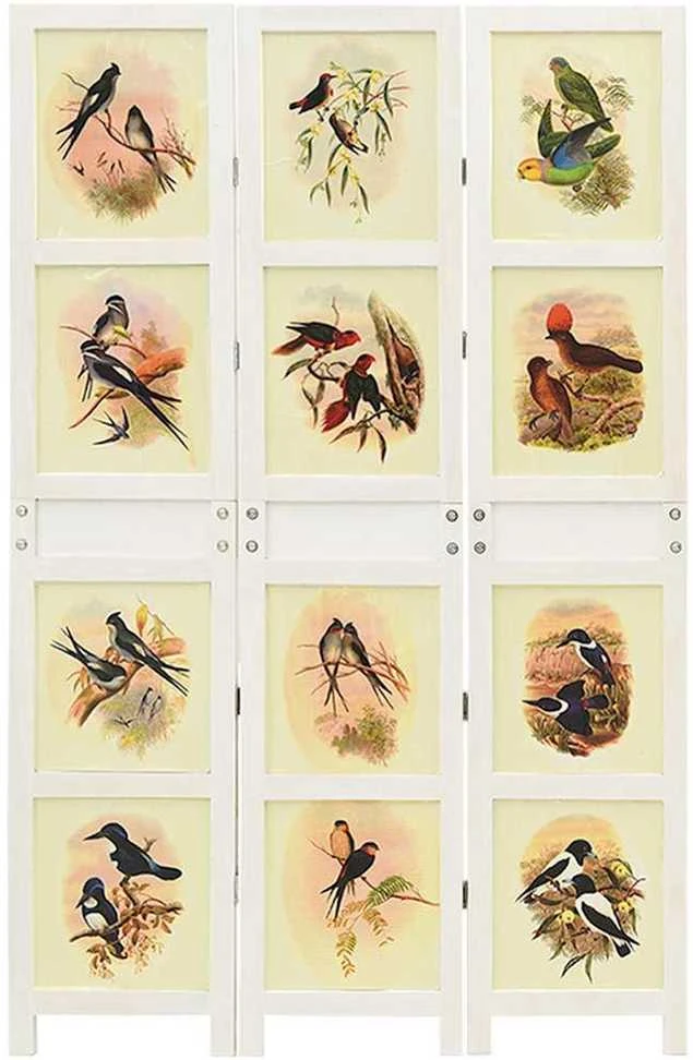 Romdivider Panel Balta 106 x 165 cm MDF plokštė