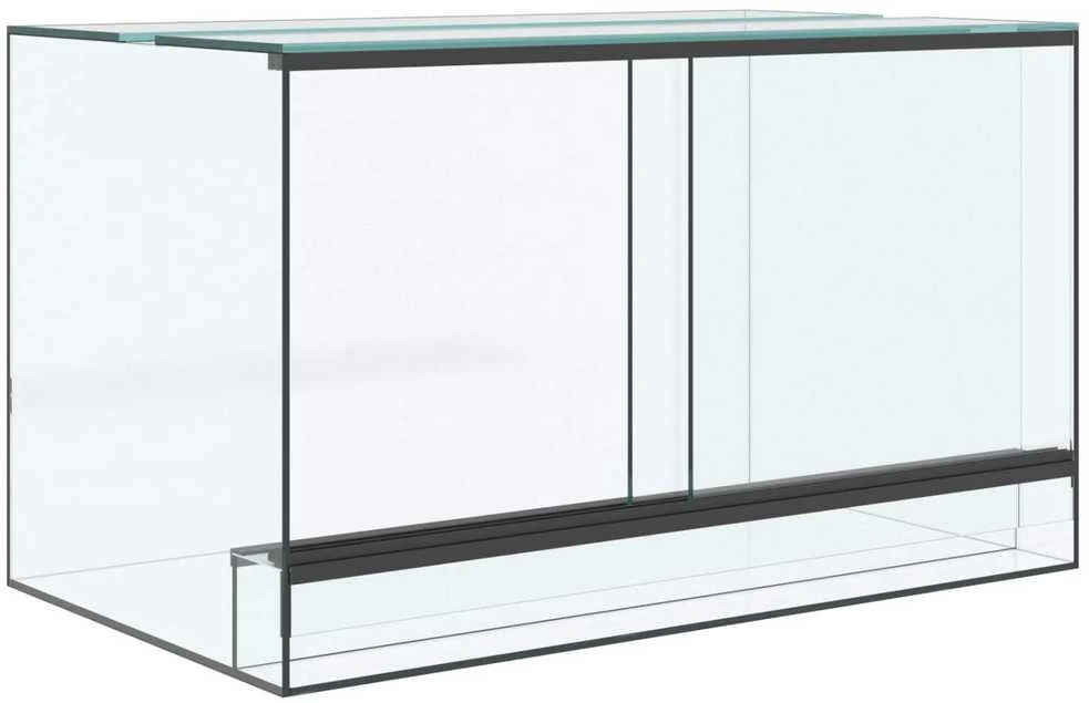 Terariumas su saugykla Skaidrus 50 x 30 x 30 cm Stiklas