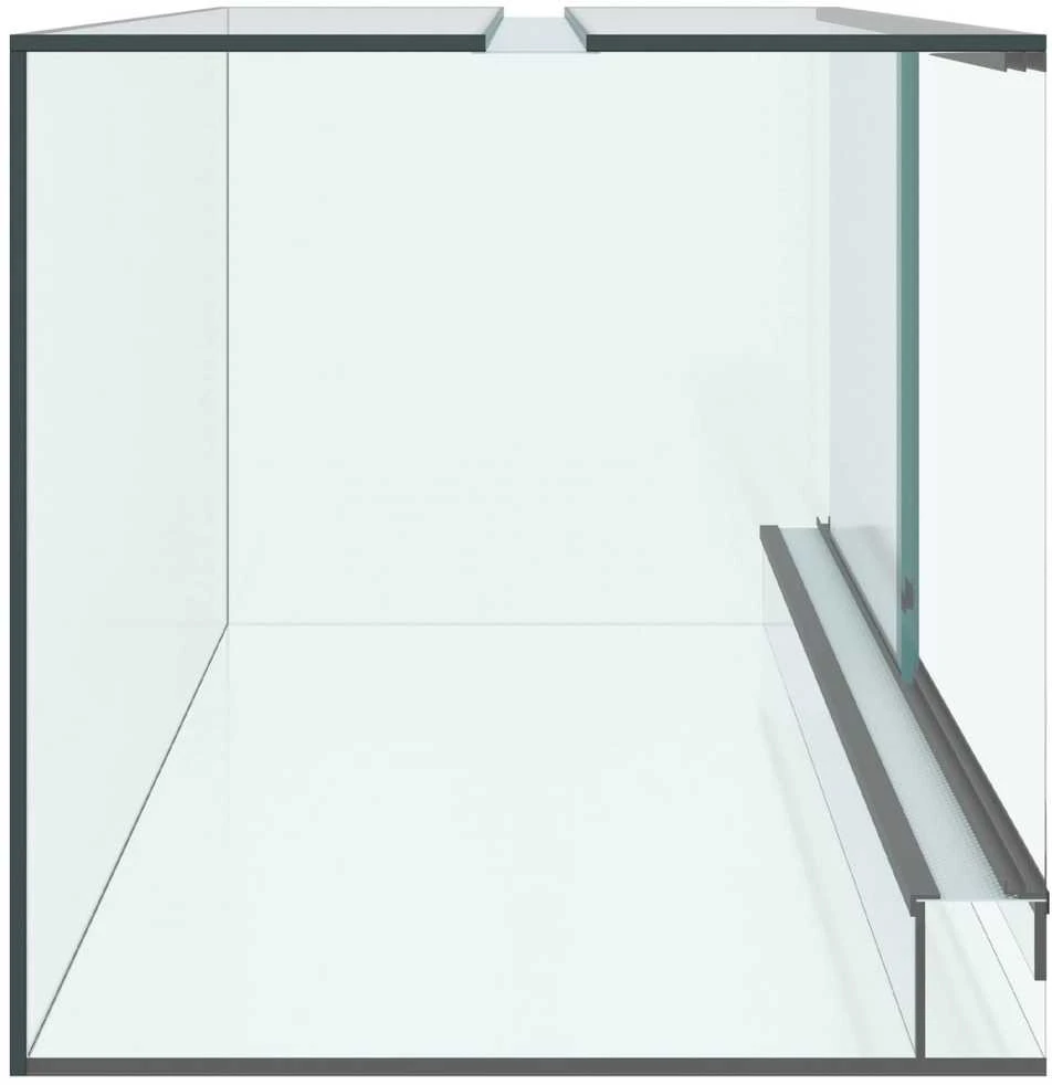 Terariumas su saugykla Skaidrus 80 x 40 x 40 cm Stiklas