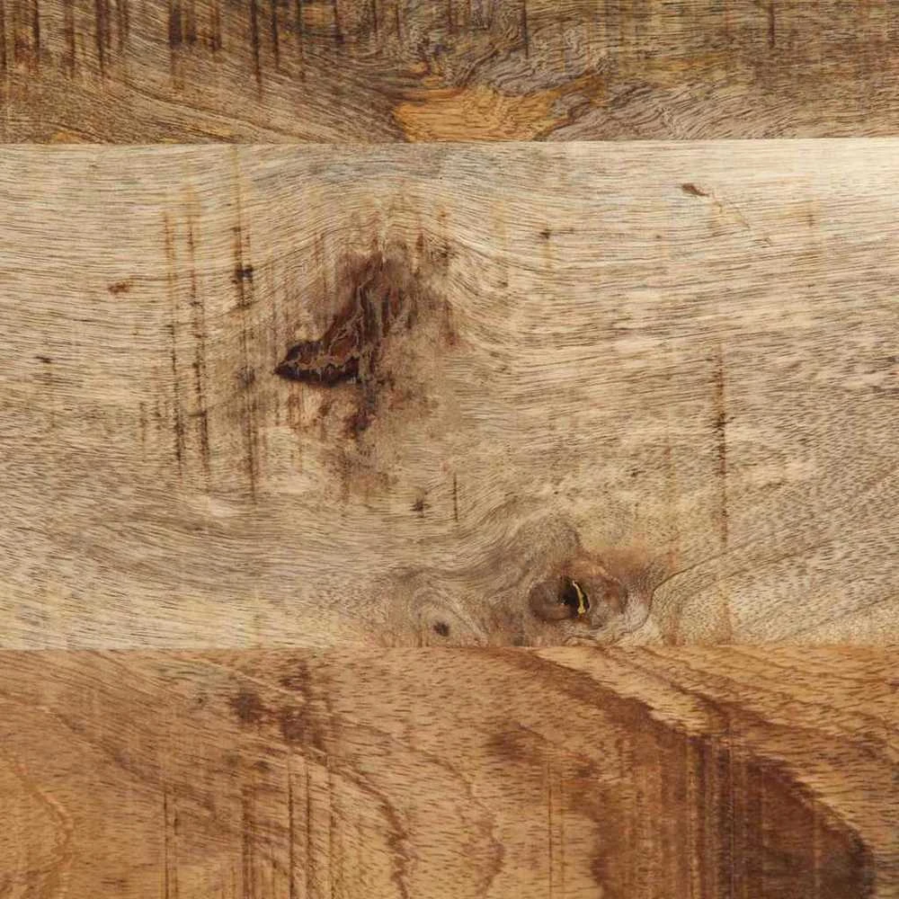 rūbų kabykla 80x40x190 cm masyvo neapdoroto medžio mango