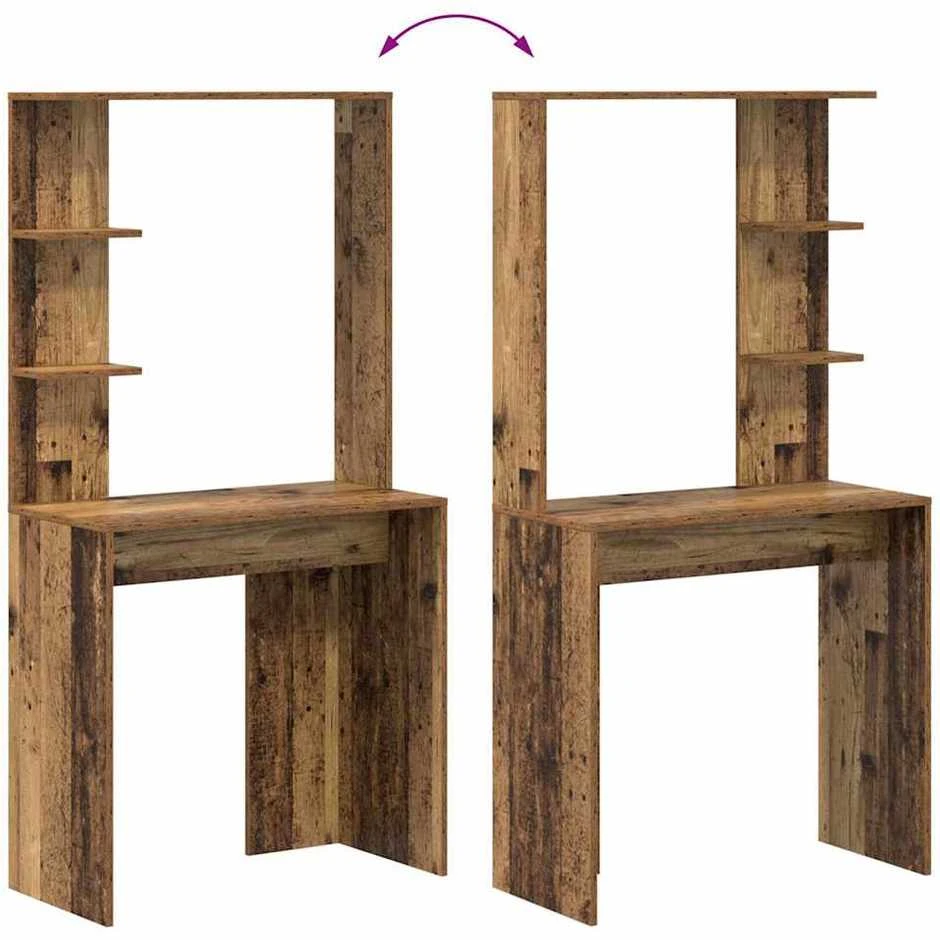 Stalas Senovinis medis Apdirbta mediena 78,5 x 37 x 154,5 cm