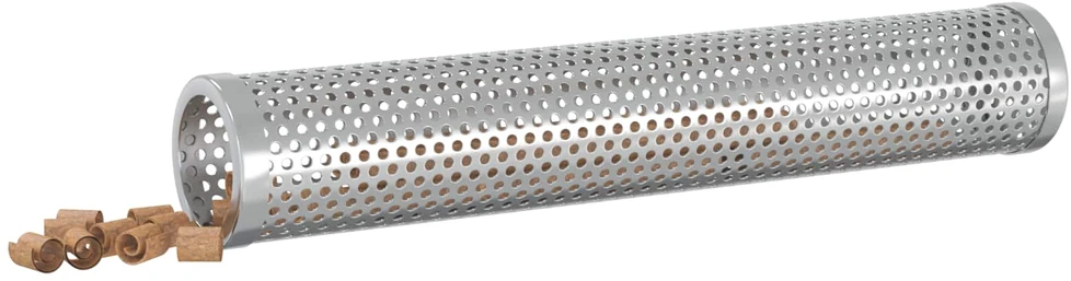 vidaxl Rūkymo vamzdis 2 vnt. Ø 5 x 30 cm Nerūdijantis plienas 304
