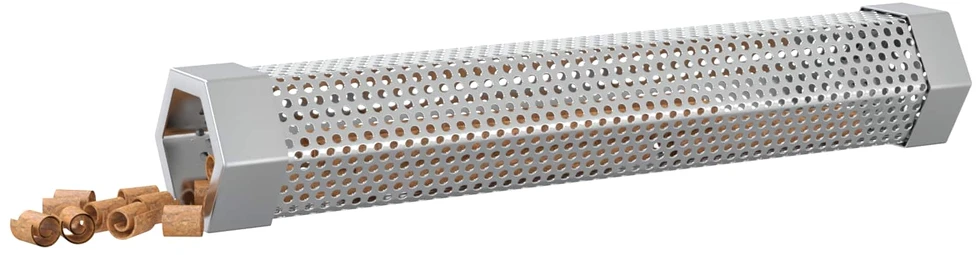 vidaxl Rūkymo vamzdis 2 vnt. 5 x 5 x 30 cm Nerūdijantis plienas 304