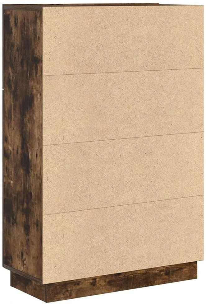 Stalas Rūkyta ąžuolas 71.5 x 31.5 x 106.5 cm Apdirbta mediena