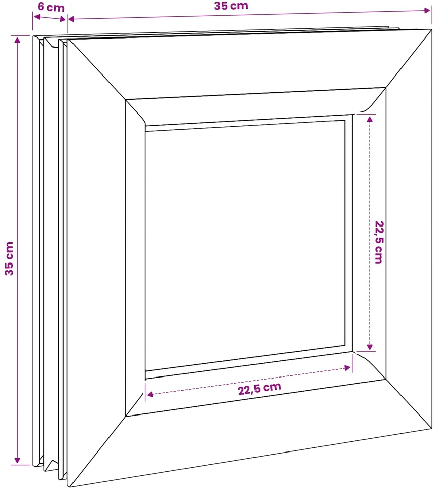 Rūsyje langas RISOR 35 x 35 cm PVC ir stiklas