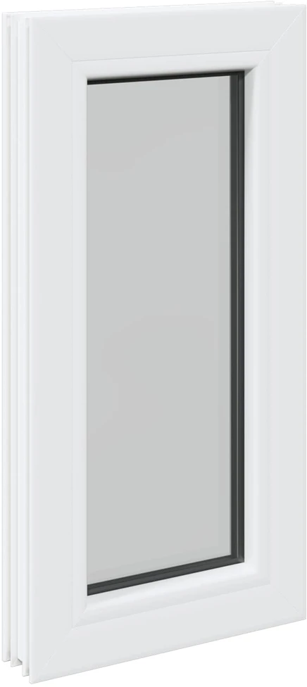 Rūsyje langas RISOR 35 x 50 cm PVC ir stiklas