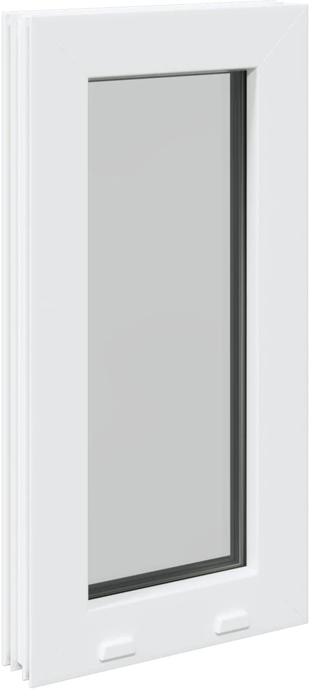 Rūsyje langas RISOR 35 x 70 cm PVC ir stiklas