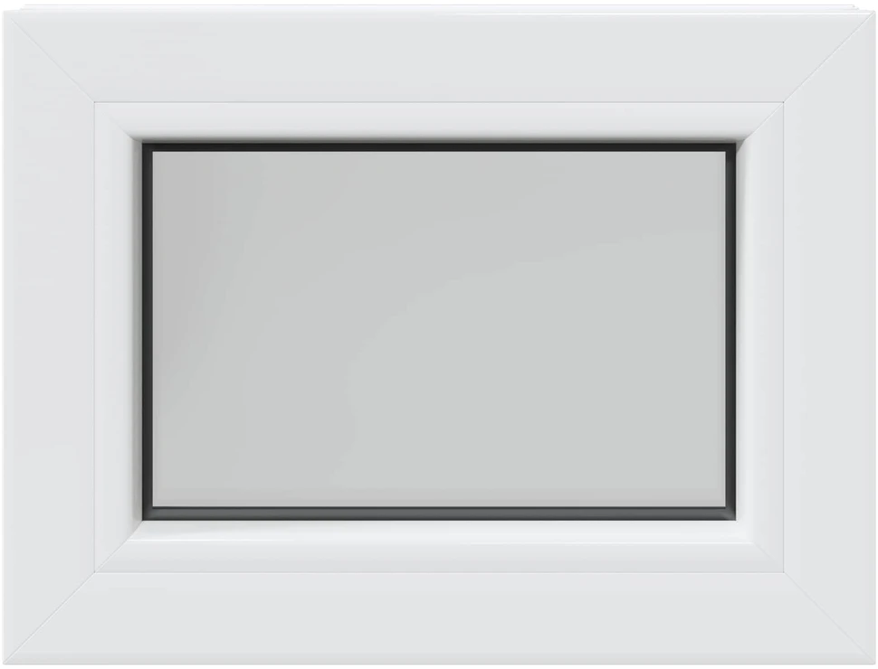 Rūsyje langas RISOR 40 x 35 cm PVC ir stiklas