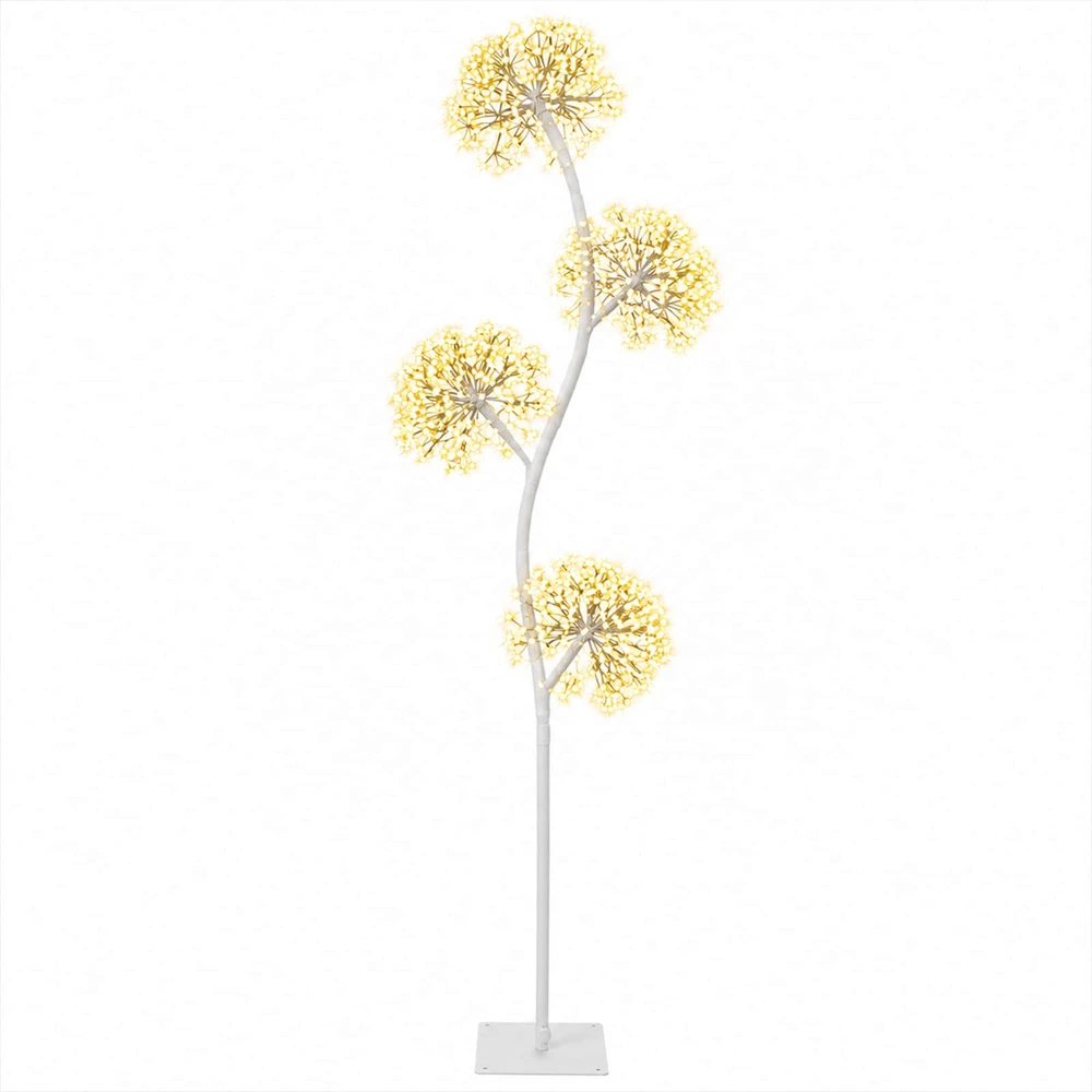 S formos LED kalėdinė eglutė Balta 18 x 18 x 150 cm Plienas