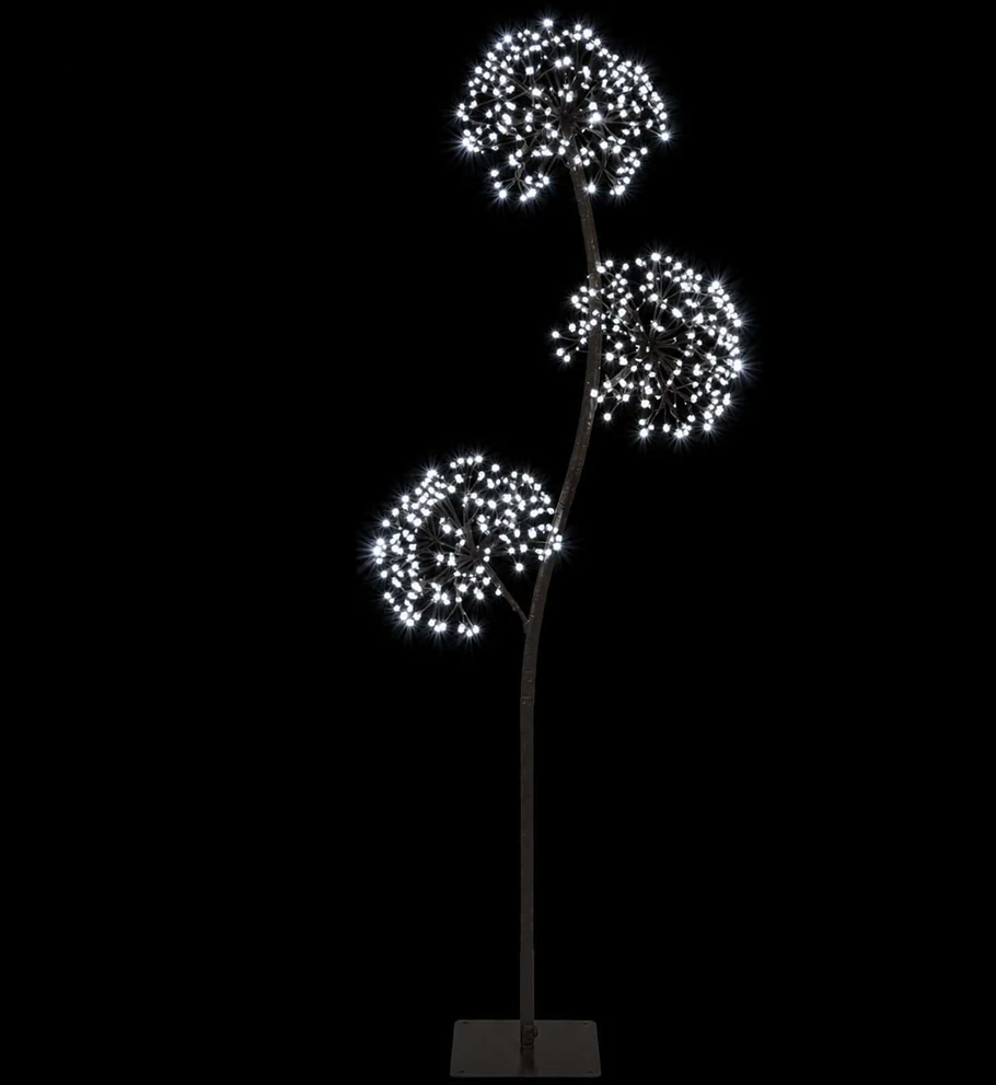 S formos LED kalėdinė eglutė Juoda 18 x 18 x 120 cm Plienas