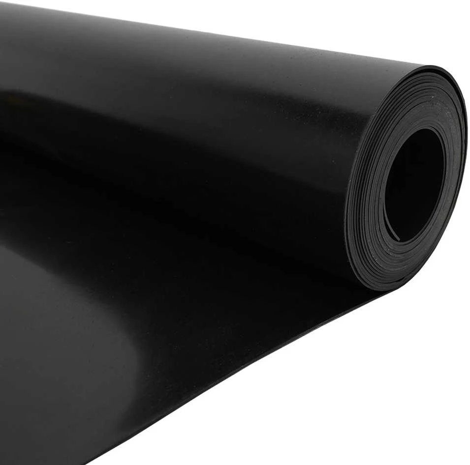 Šaknų užtvaras Juoda 0,7 x 10 m Polietilenas