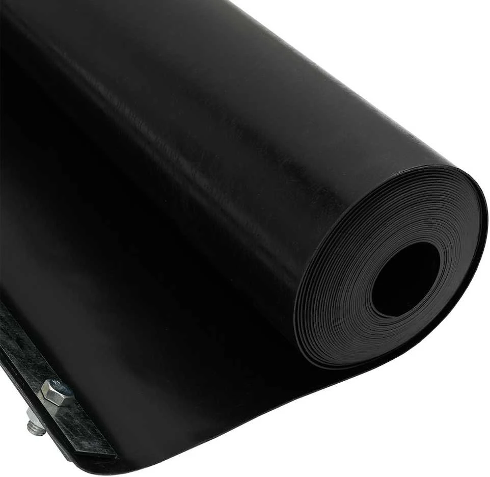 Šaknų užtvaras Juoda 0,7 x 15 m Polietilenas