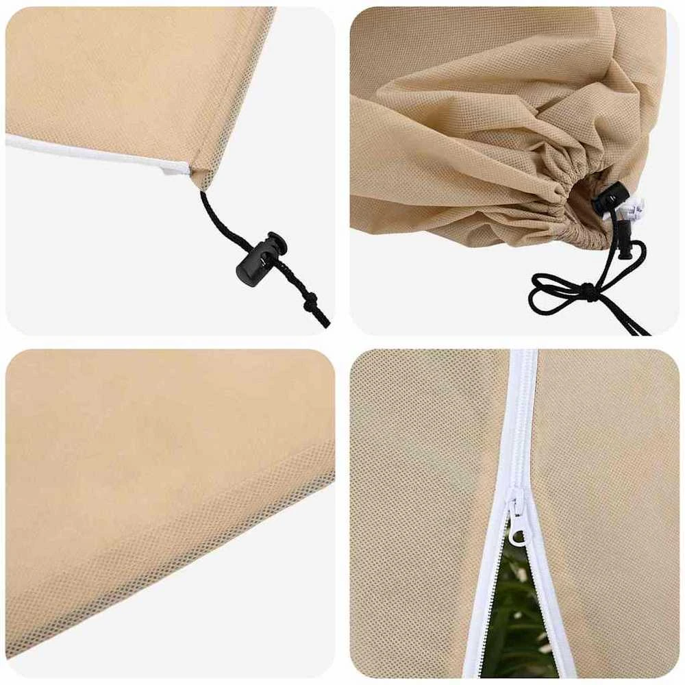 Šalčio Apsauginiai Augalų Fleece Dangčiai 5 vnt. Smėlio