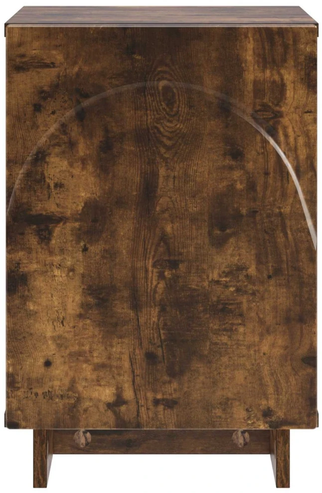 Naktinė spintelė 2 vnt. Dūminio ąžuolo 33,5 x 34,5 x 50 cm