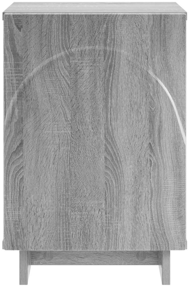 Šalia lovos spintelė 2 pcs Pilka Sonoma 33,5 x 34,5 x 50 cm
