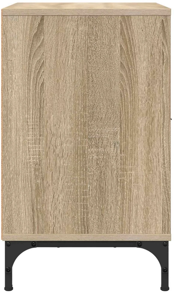 Šalia lovos spintelė 2 vnt. Sonoma ąžuolas 49 x 36 x 61 cm
