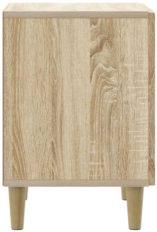 Šalia lovos spintelė 2 vnt. Sonoma ąžuolas 43 x 34,5 x 50 cm