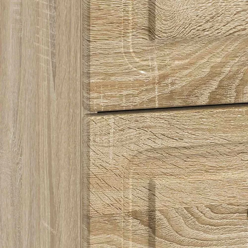 Šalia lovos spintelė 2 vnt. Sonoma ąžuolas 43 x 34,5 x 44,5 cm