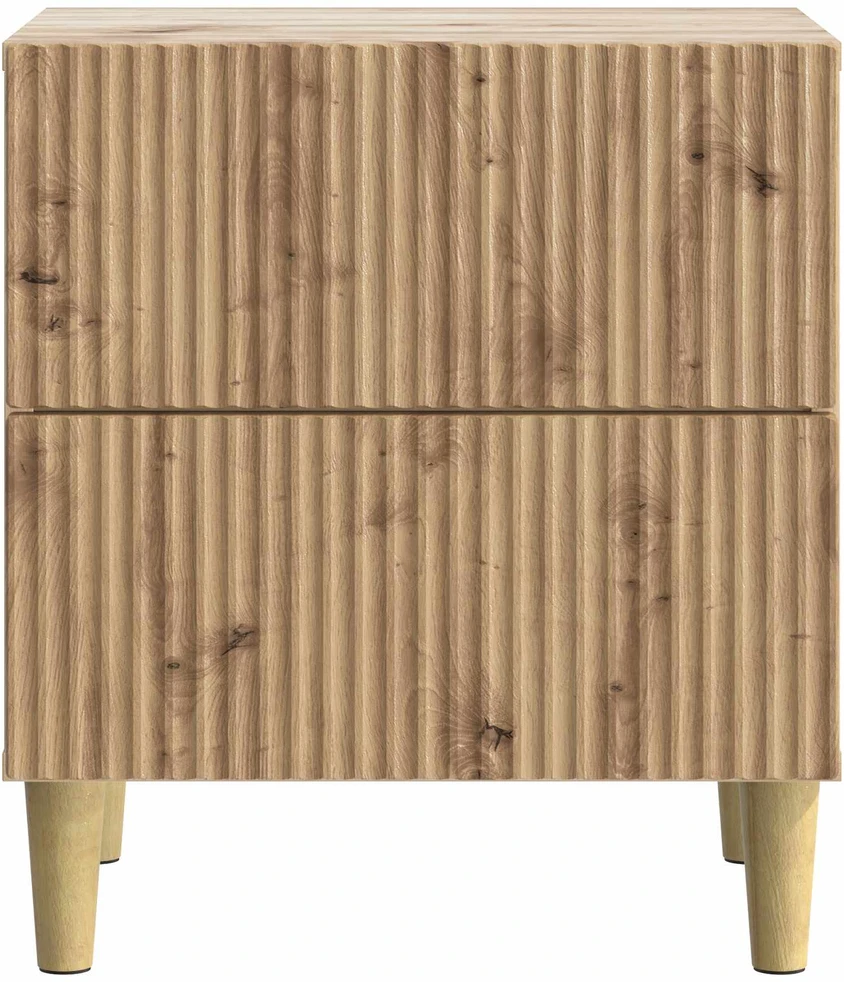Šalia lovos spintelė 2 vnt. Artisano ąžuolo 43 x 34,5 x 48 cm