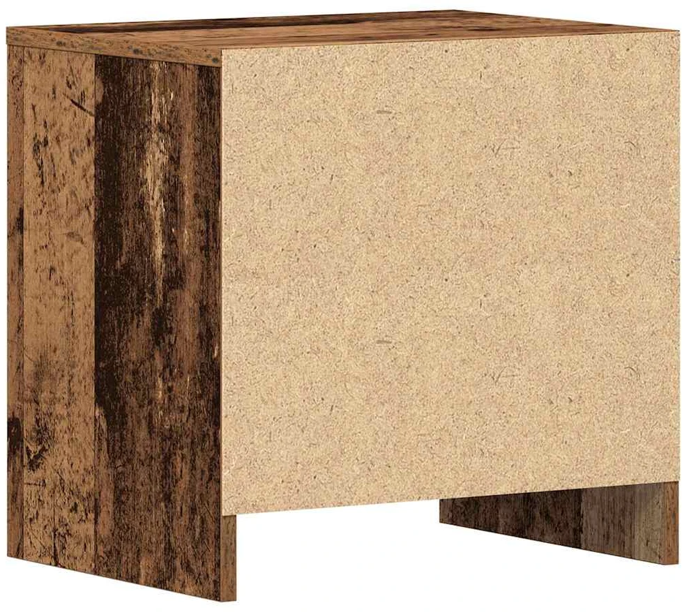 Šalia lovos spintelė 2 vnt. Senas medis 45 x 34 x 44,5 cm
