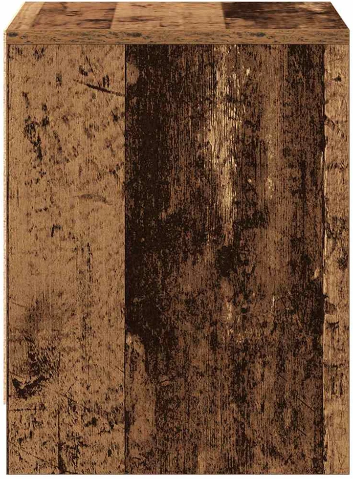 Šalia lovos spintelė 2 vnt. Senas medis 45 x 34 x 44,5 cm